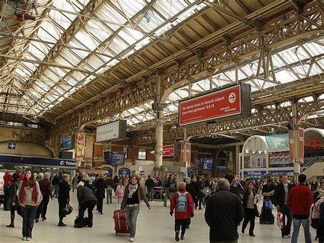 hotel inside victoria station.